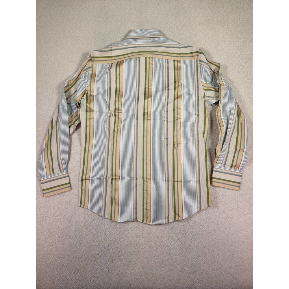 Claiborne Shirt Mens Small S‎ Modern Cotton Button Up Striped Collared NWT - Picture 9 of 12